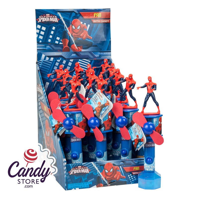 Spiderman Candy Fan 0.35oz – 12ct