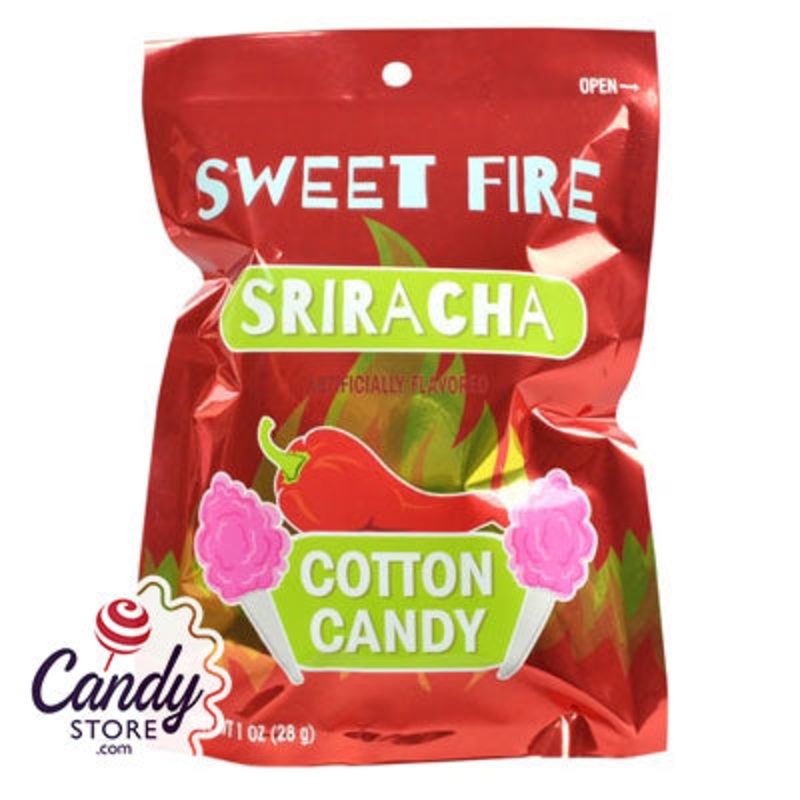 Sweet Fire Sriracha Cotton Candy – 12ct