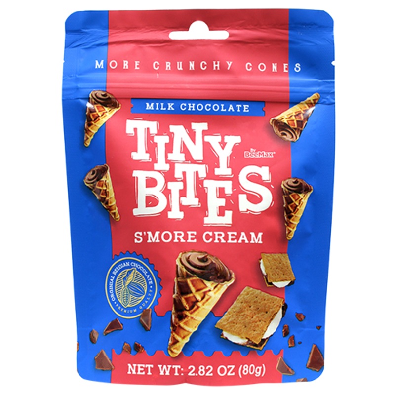 Tiny Bites S’more Cream Waffle Cones 2.82 oz. Bag