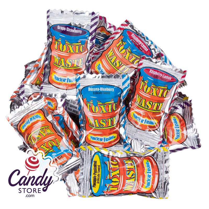 Toxic Waste Nuclear Fusion Sour Candy – 6.61lb Bulk