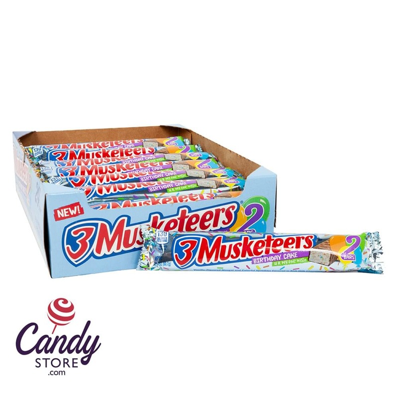 3 Musketeers Birthday Cake Share Size 2.14oz – 24ct