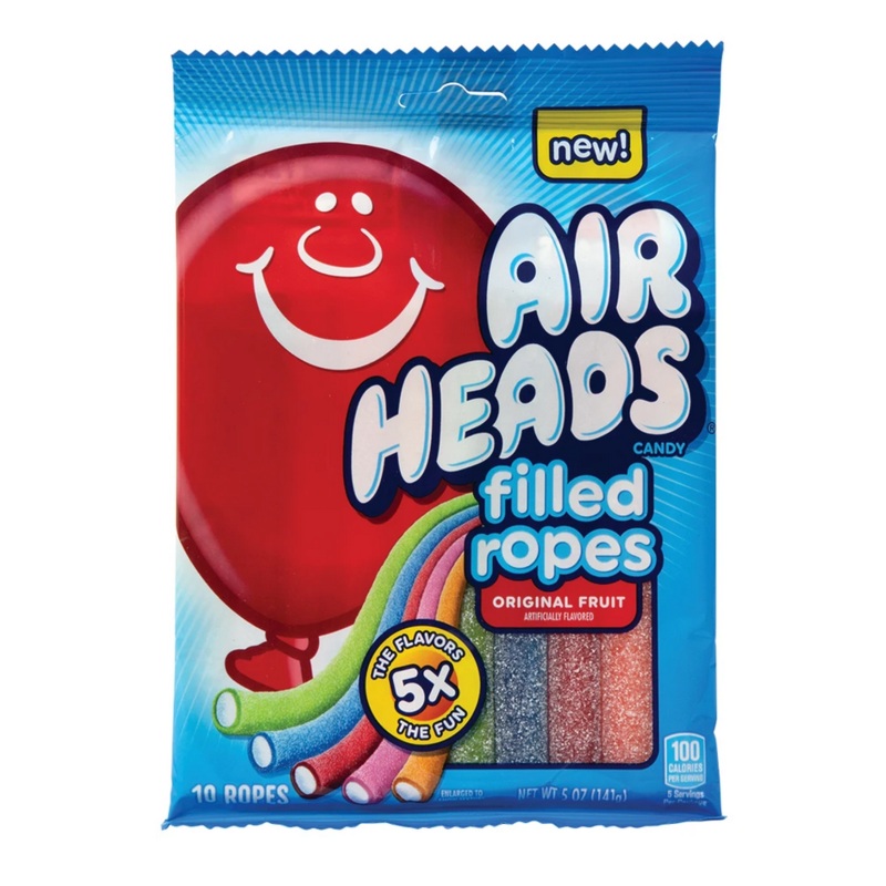 Airheads Filled Ropes 5oz Peg Bags – 12ct