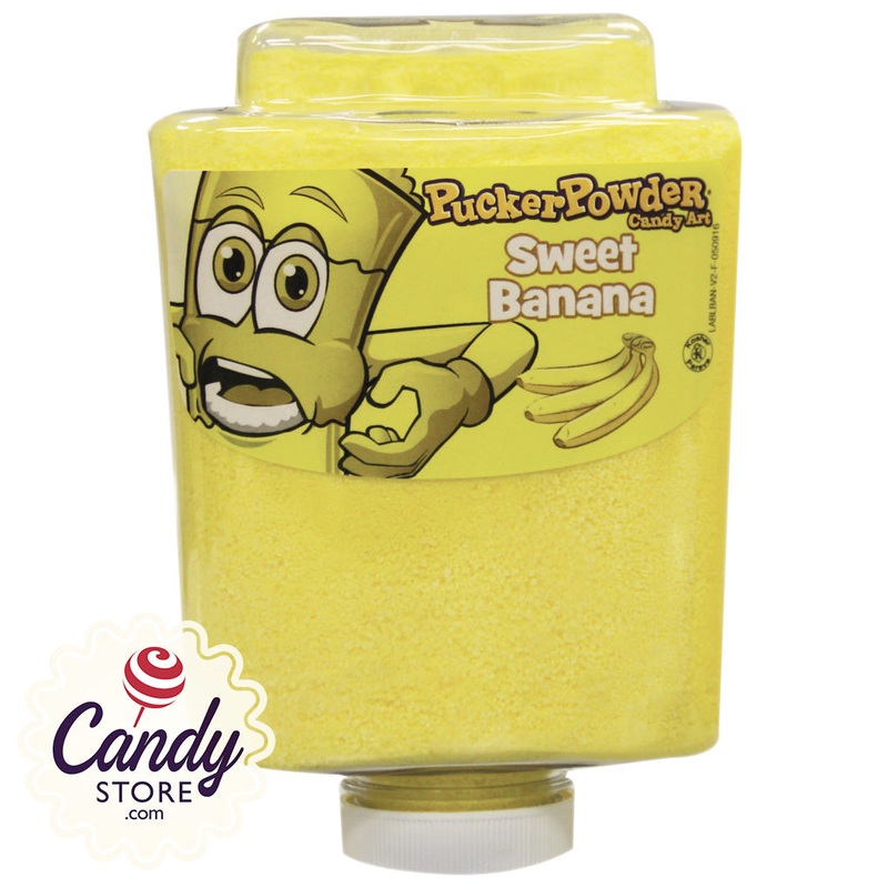 Banana Pucker Powder Candy Art – 9oz Bottle