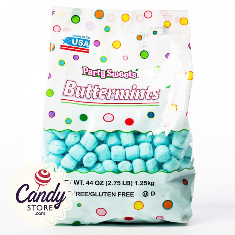 Blue Buttermint Creams – 2.75lb Bulk