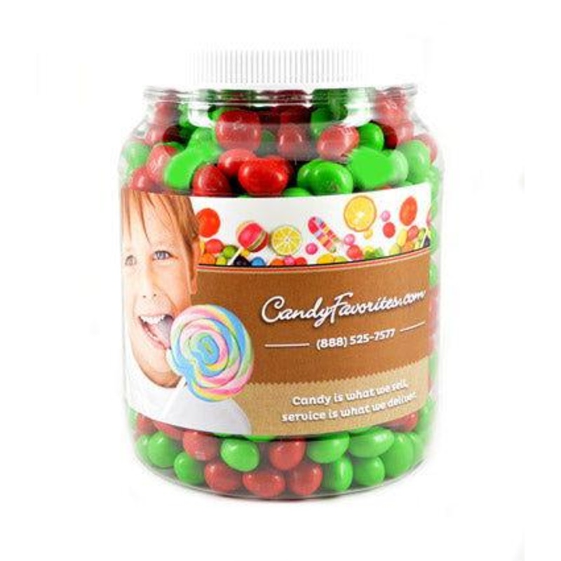 Christmas Peanut M&M’s  Candy Jar