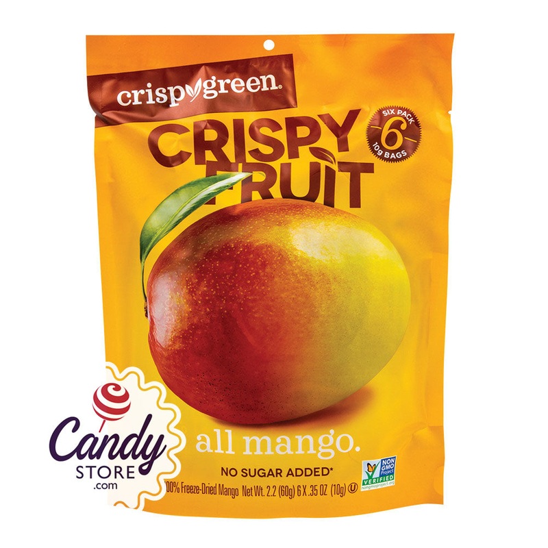 Crispy Green Crispy Fruit Mango 2.10oz Peg Bags – 12ct