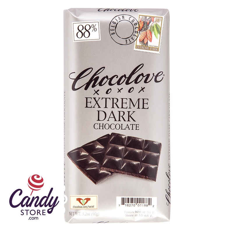 Extreme Dark Chocolate Chocolove 3.2oz Bar – 12ct