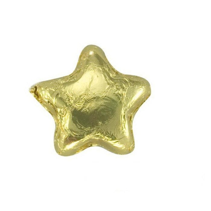 Gold Chocolate Stars