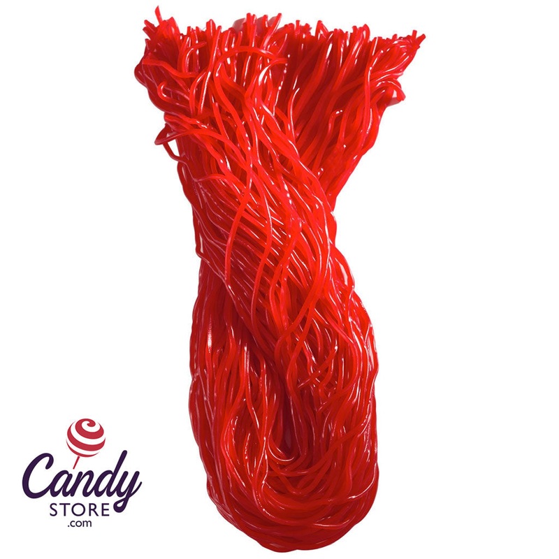 Gustaf’s Strawberry Red Licorice Laces – 20lb