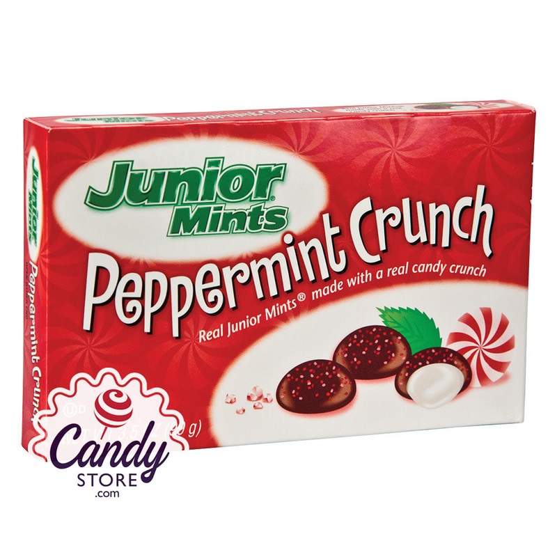 Junior Mints Peppermint Crunch 3.5oz Theater Boxes – 12ct