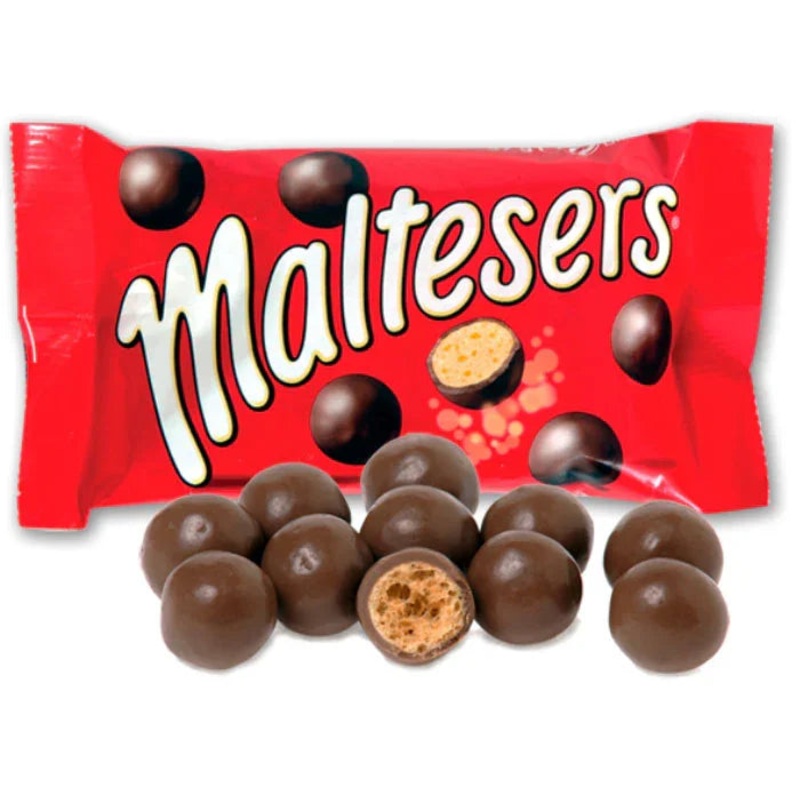 Mars Maltesers Chocolate Malt Balls: 25-Piece Display