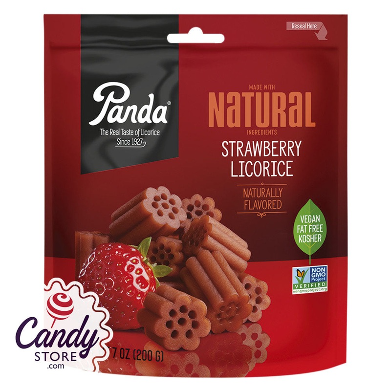 Panda Strawberry Chews 7oz Pouch – 12ct