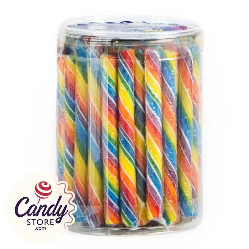 Rainbow Stick Candy Splash Sticks – 70ct