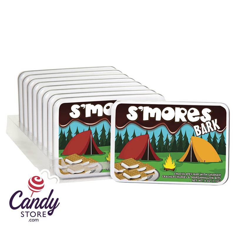 S’Mores Bark Amusemints 4oz Tin – 9ct
