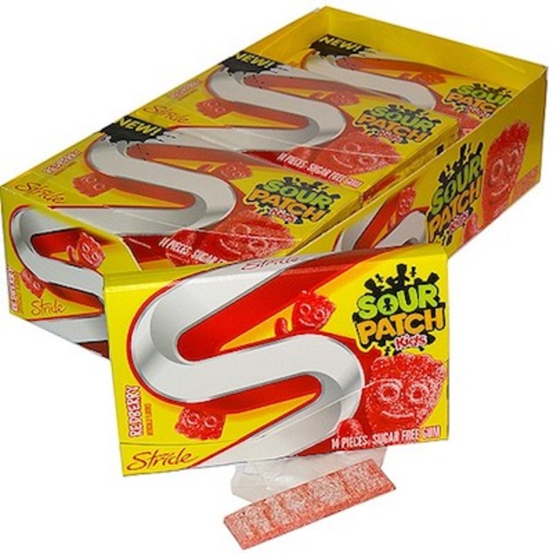 Stride Sour Patch Redberry Gum – 12ct