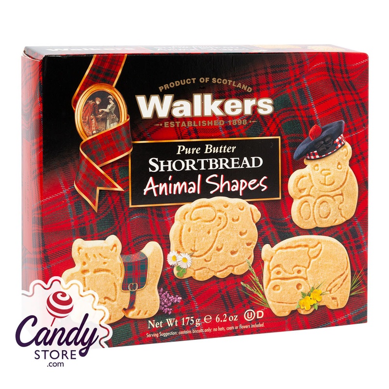 Walkers Shortbread Animal Shapes 6.2oz Box – 12ct