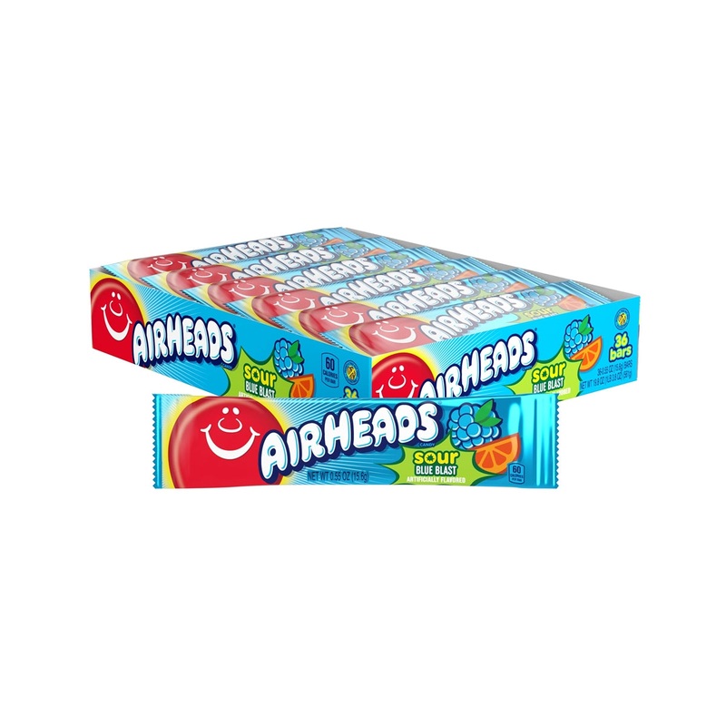Airheads Sour Blue Blast .55 oz. Taffy