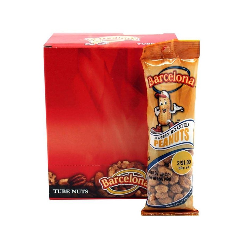 Barcelona Honey Peanuts 1.50 Ounce Bags
