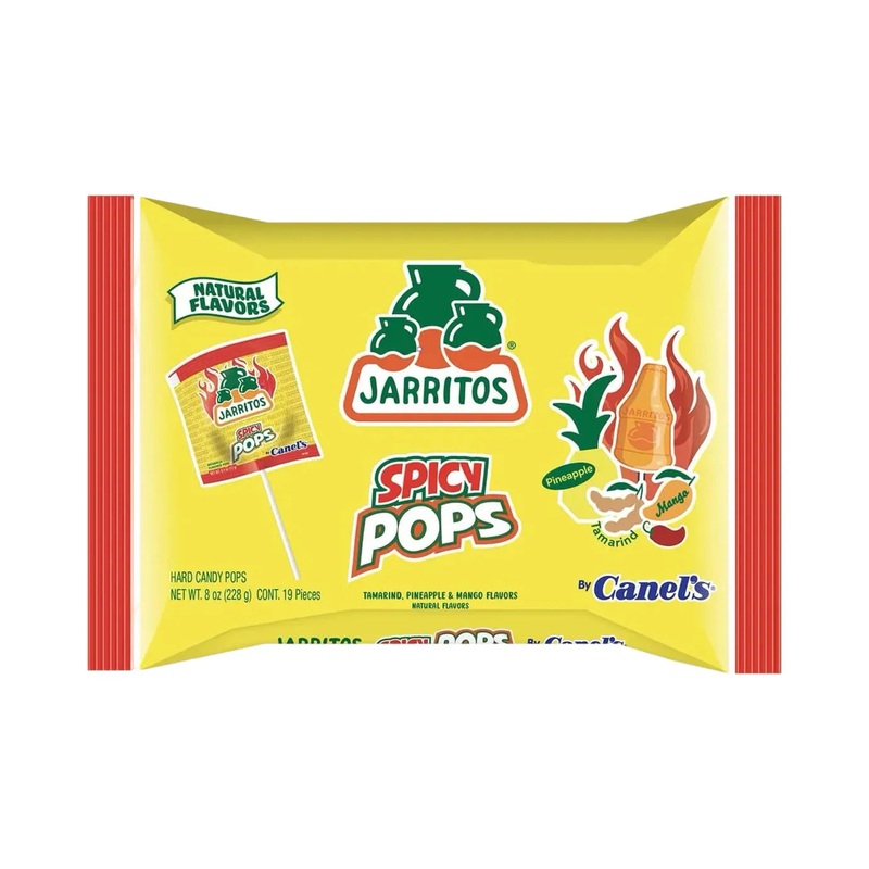 Canel’s Jarritos Spicy Mix Flavors Lollipops: 19-Piece Bag