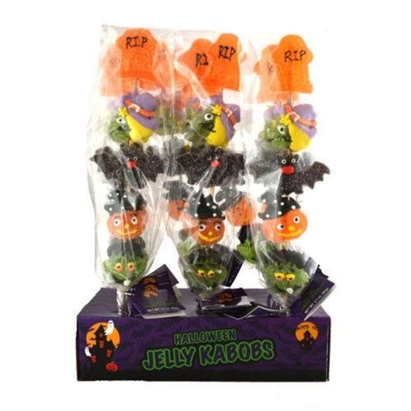 Haunted House Jelly Kabobs