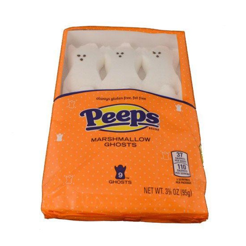 Marshmallow Peeps Ghosts 9 Count Tray