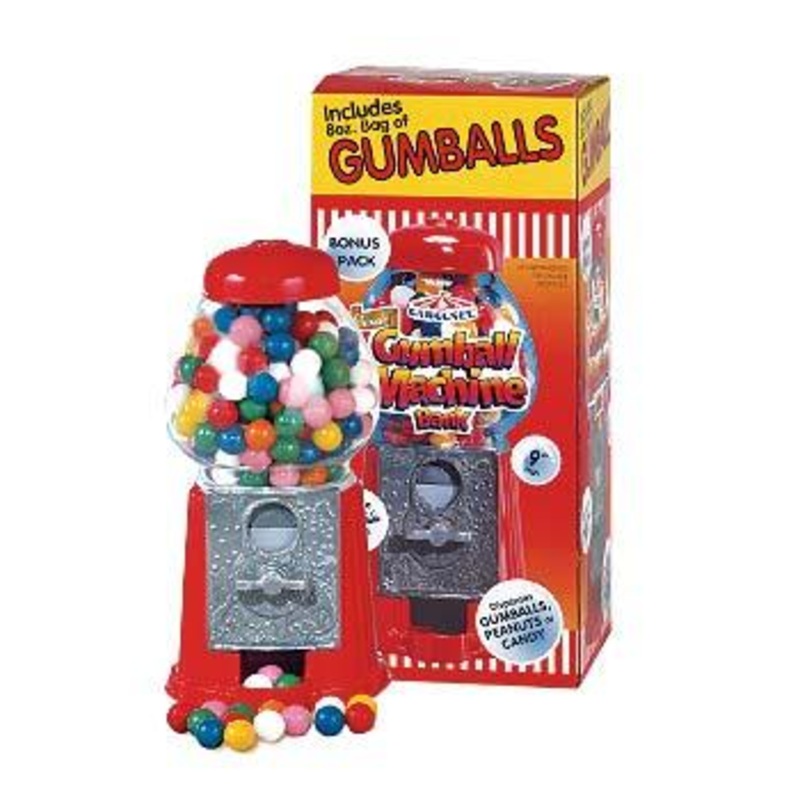 Mini Gumball Dispenser with Gum