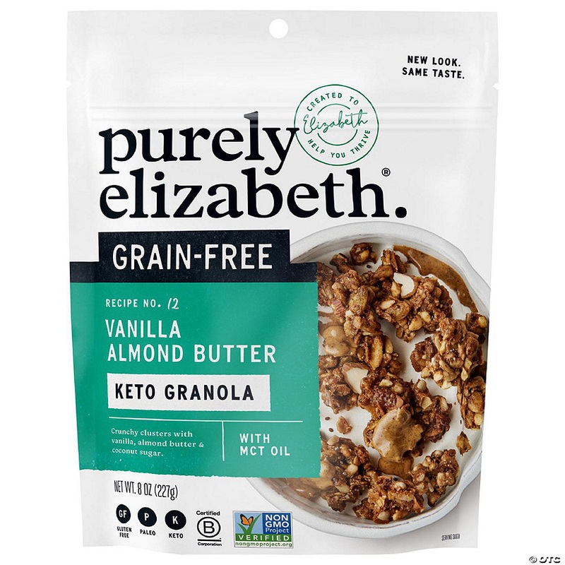 Purely Elizabeth Granola Vanilla Almond Butter 8 oz (Pack of 6)