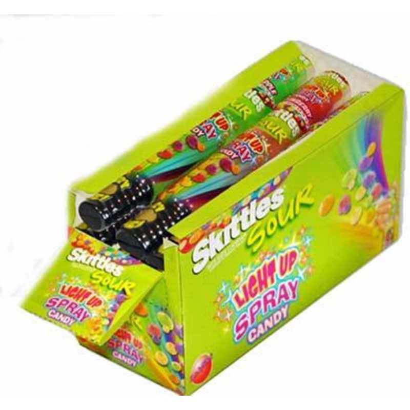 Skittles Sour Light Up Spray Candy