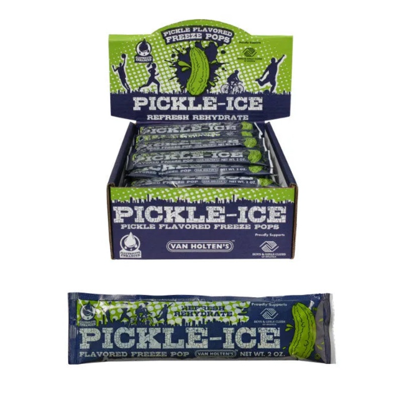 Van Holten’s Pickle Ice Freeze Pop: 24-Piece Box