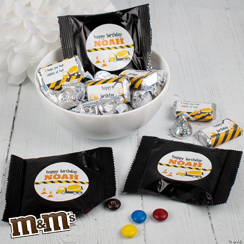 113 Pcs Construction Kids Birthday Candy Piata Chocolate Party Mix (2 lb)