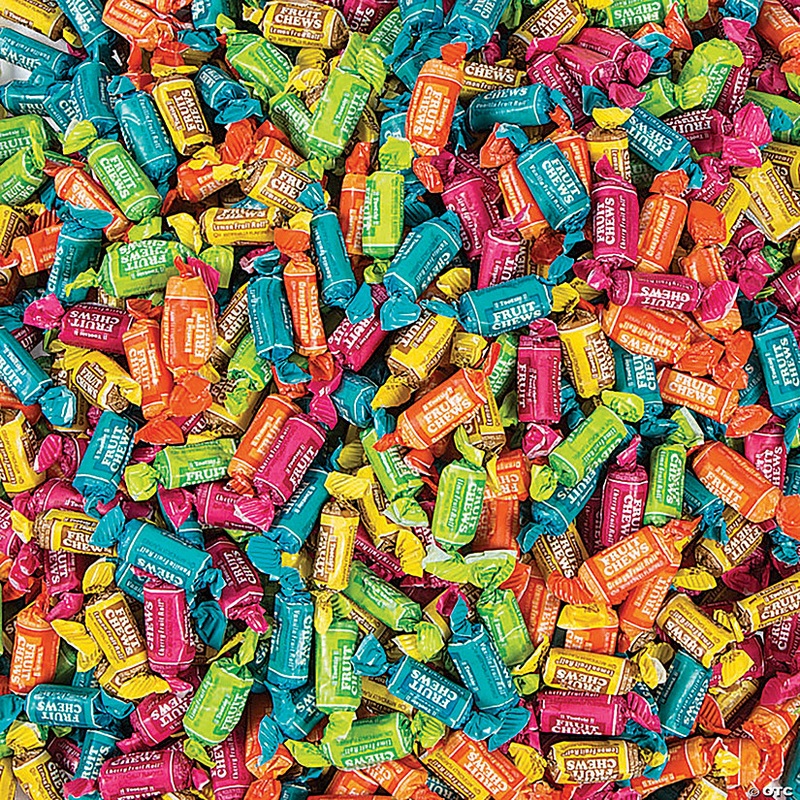 30 lbs. Mega Bulk 2058 Pc. Tootsie Fruit Chews Midgees Candy