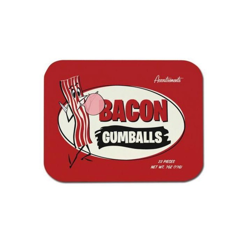 Bacon Flavored Gumballs Tin