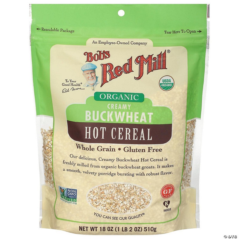 Bobs Red Mill Cereal Buckwheat Creamy Organic Hot 18 oz (Pack of 4)