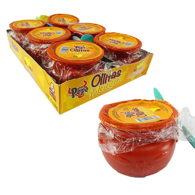 Don Pepe Ollita Rica Soft Candy – Mango: 6-Piece Display