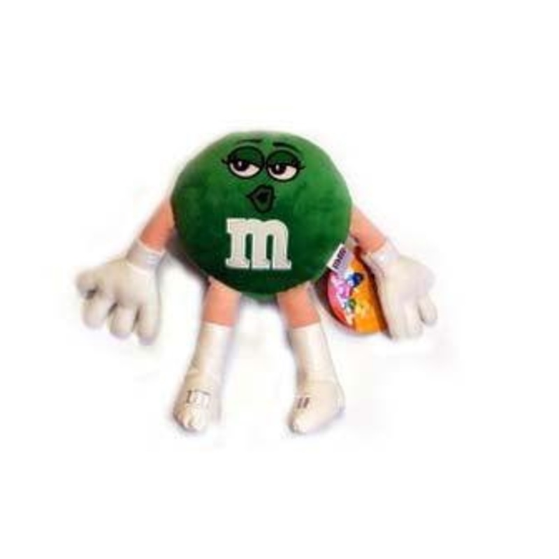 Green M&Ms Plush Character