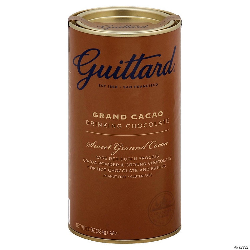 Guittard Grand Cacao Drinking Chocolate Sweet Ground Cocoa 10 Oz (Pack of 9)