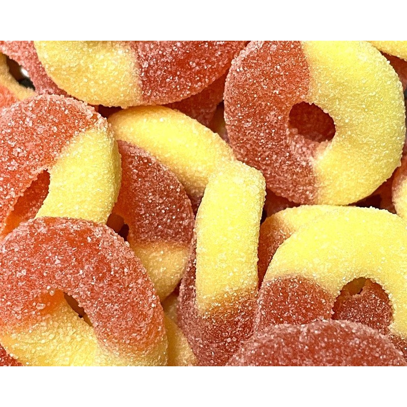 Gummi Peach Rings