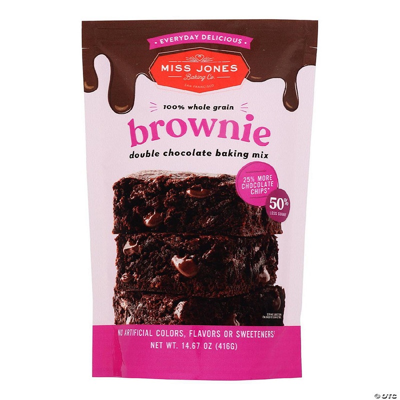 Miss Jones Baking Co – Evrydy Dlcs Chocolate Brwne – Case of 6-14.67 OZ