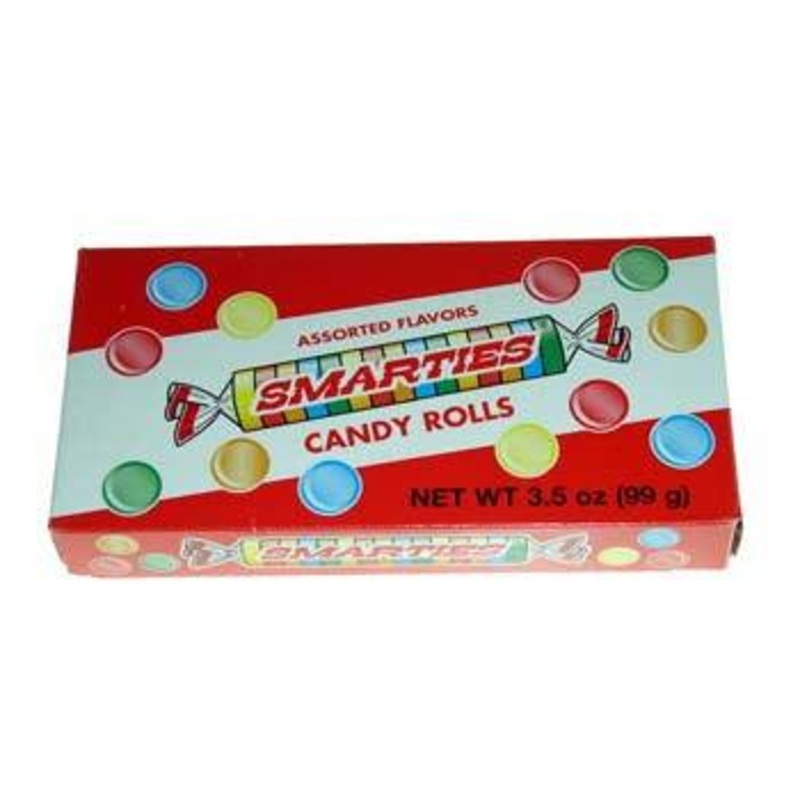 Smarties Candy Rolls Family Size Box