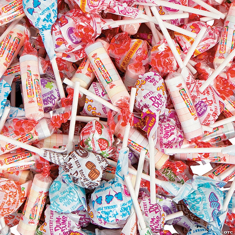 2 lbs. Dum Dums & Smarties Candy Assortment – 200 Pc.