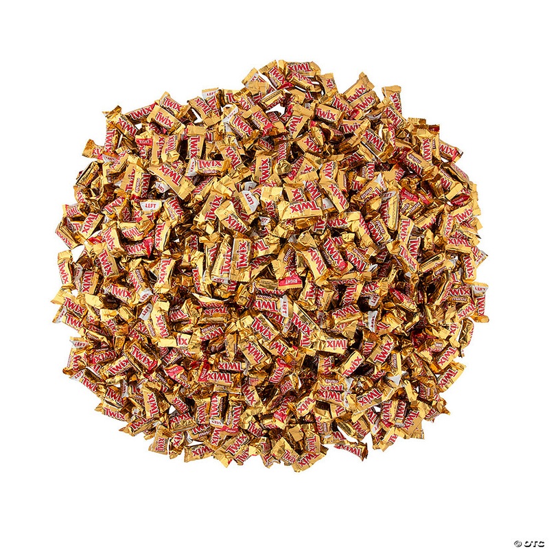 Bulk 890 Pc. Twix Miniature Chocolate Candy Bars