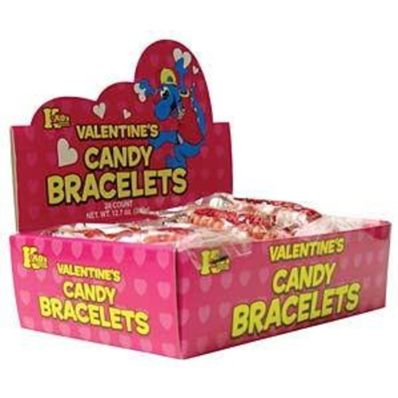 Candy Bracelets Valentines