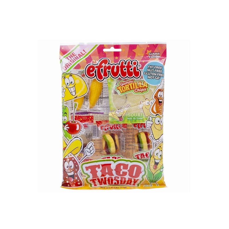 eFrutti Taco Twosday Gummi Candy Bag