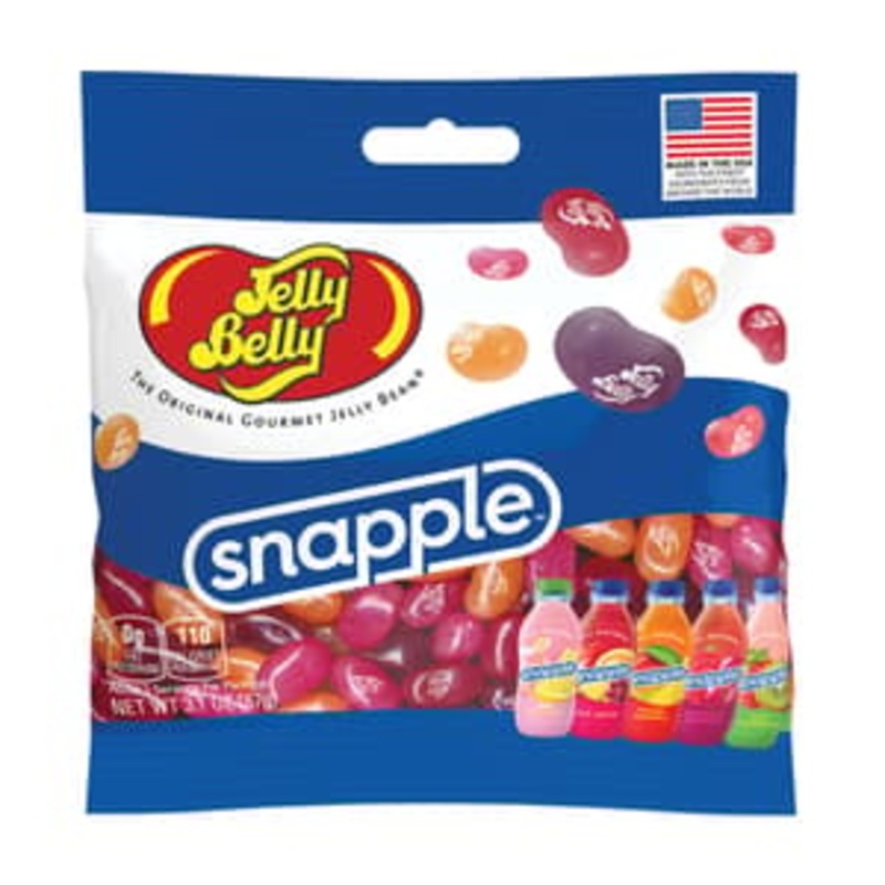 Jelly Belly Snapple Mix 3.1oz bags 12ct case