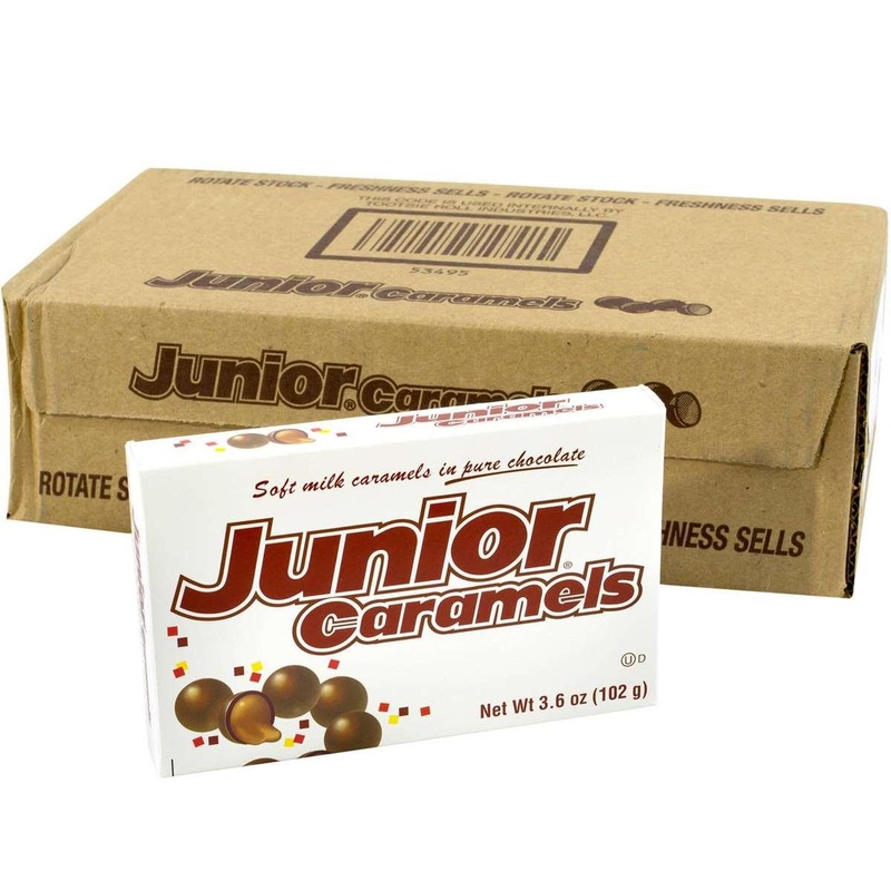 Junior Caramels 3.6 oz. Box
