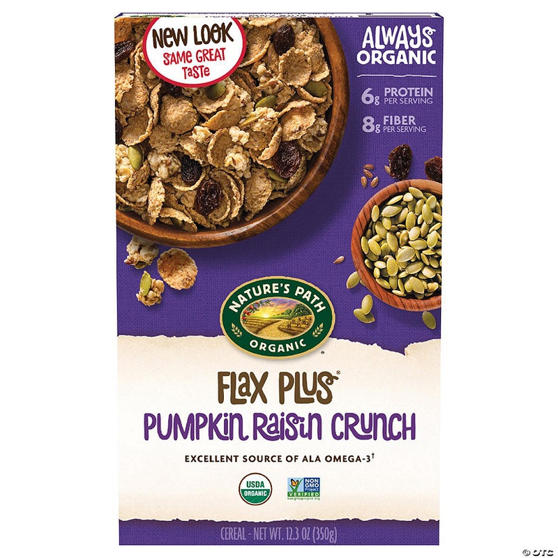 Natures Path Cereal Flax Pumpkin Organic 12.35 oz (Pack of 12)