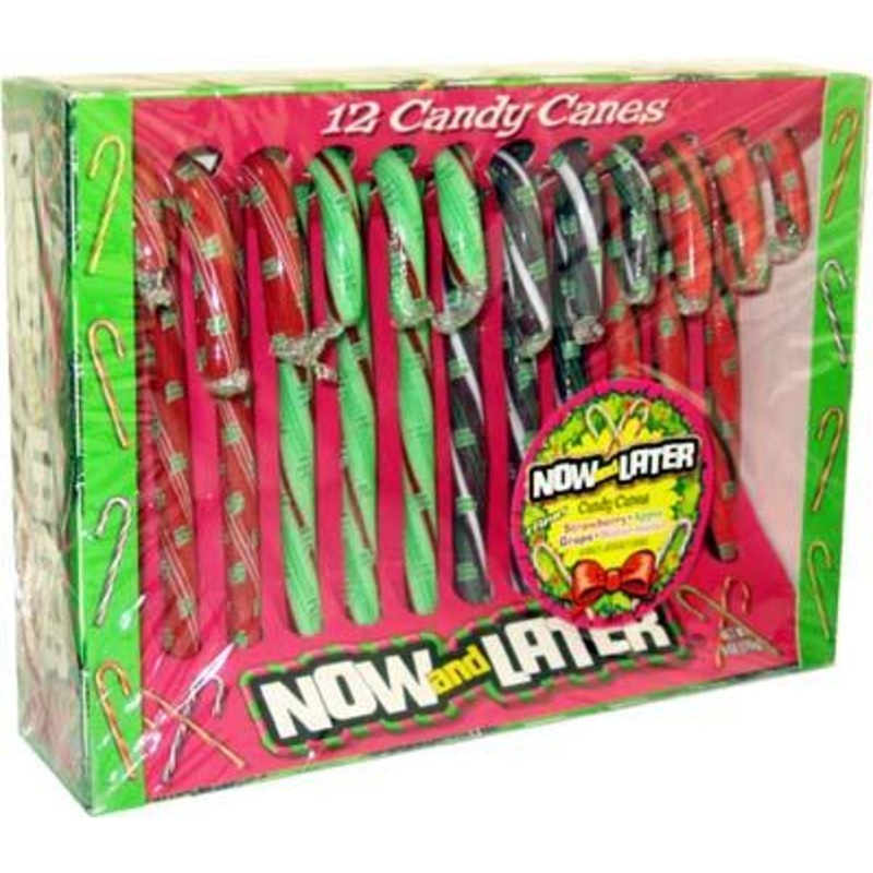 Now & Later Candy Canes