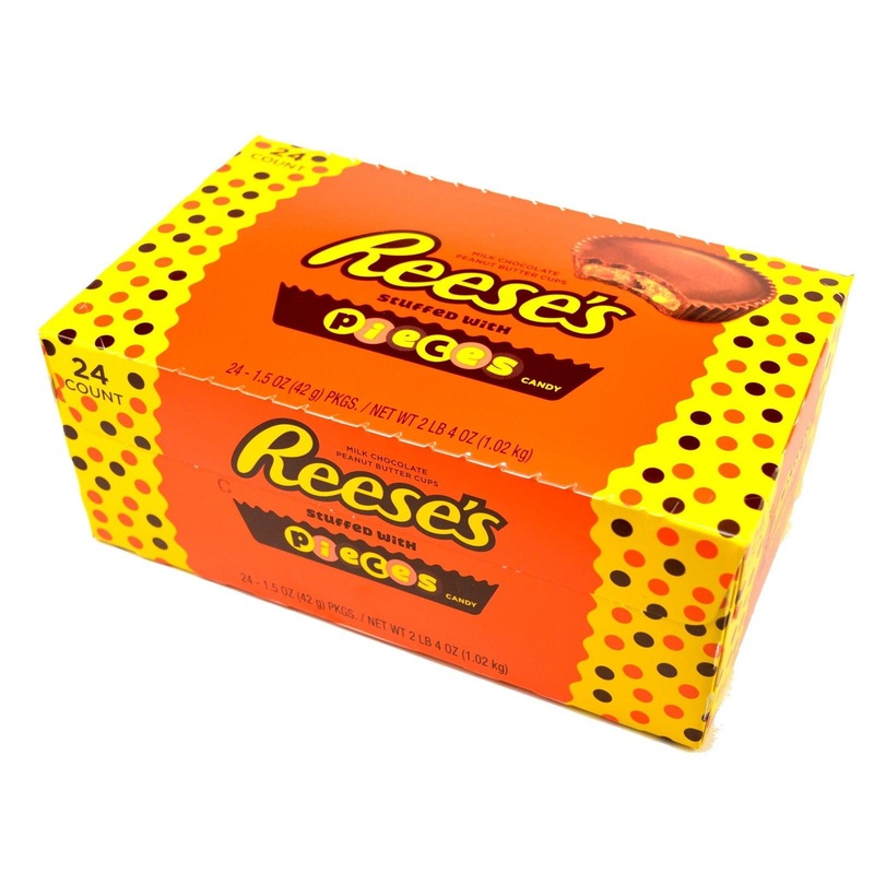 Reese’s Peanut Butter Cups Filled with Reese’s Pieces