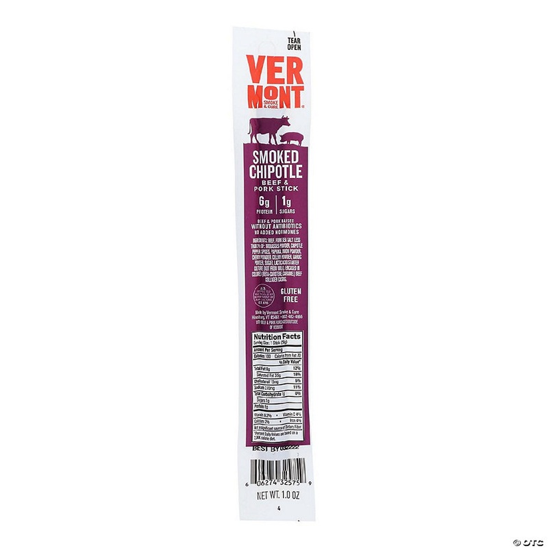 Vermont Smoke And Cure RealSticks – Chipotle – 1 oz – Case of 24