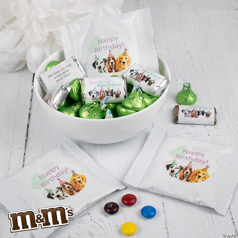113 Pcs Dogs Kids Birthday Candy Piata Chocolate Party Mix (2 lb)